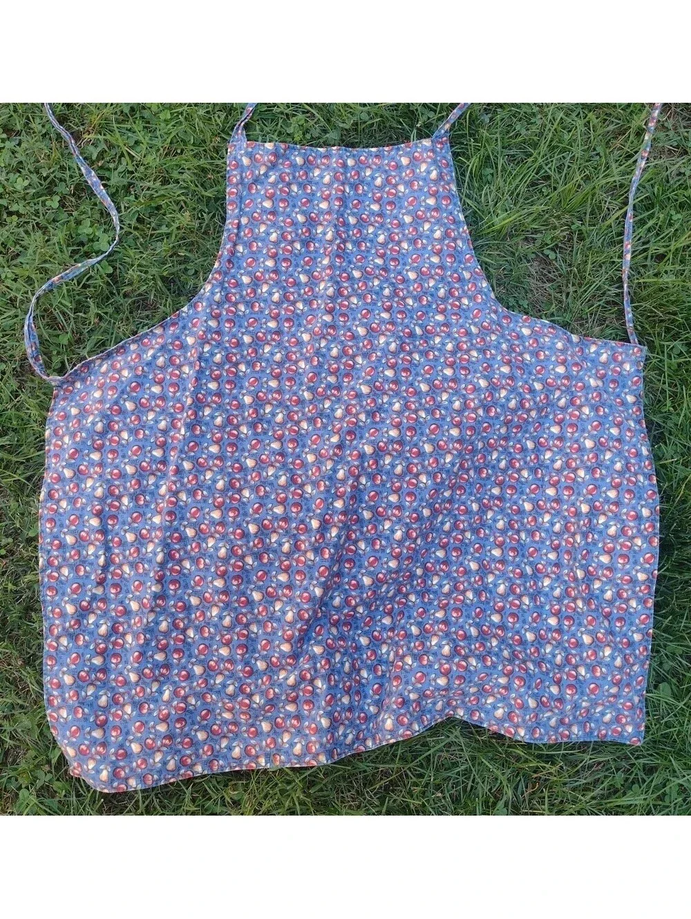 Country Chicken Apron Lot Reversible Farmhouse Rooster Hen Cotton Kitchen Set 2